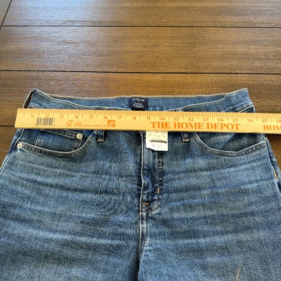 J. Crew Factory Blue Flare & Wide Leg Jeans - Picture 5 of 7